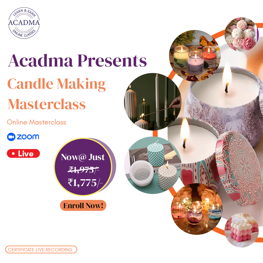 Basic To Advanced Candle Making Masterclass
